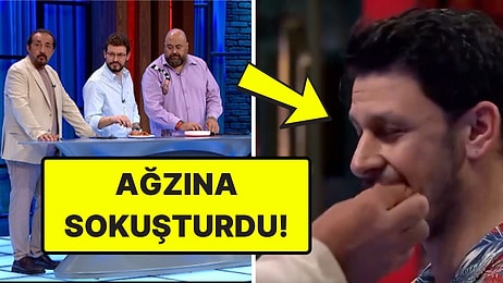 MasterChef'te Mehmet Şef, Beğenmediği Tatlıyı Yarışmacıya Zorla Yedirdi!