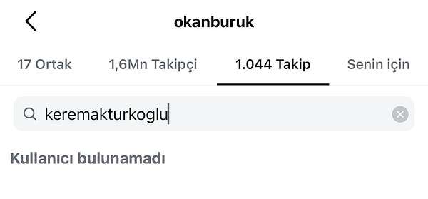 Fenerbahçe iddiası sonrasında Okan Buruk, Kerem Aktürkoğlu’nu Instagram’dan takip etmeyi bıraktı. 👇