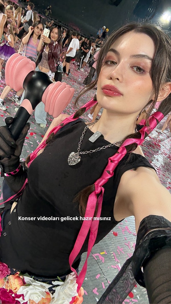 Ünlü fenomen Meryem Can, geçtiğmiz saatlerde Blackpink konserine gitti!