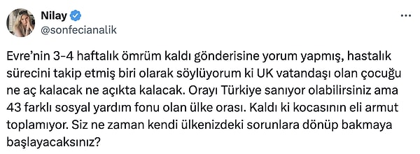 Tabii yardım fonuna bağış yapanlar da eleştirildi.