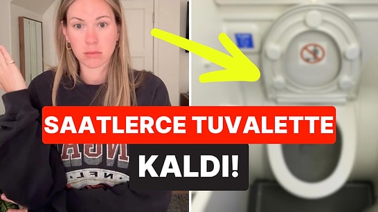 Uçakta Tuvaletini Yapmak İstedi, Uçuşlar İptal Oldu: "Beni Biyolojik Tehlike İlan Ettiler"