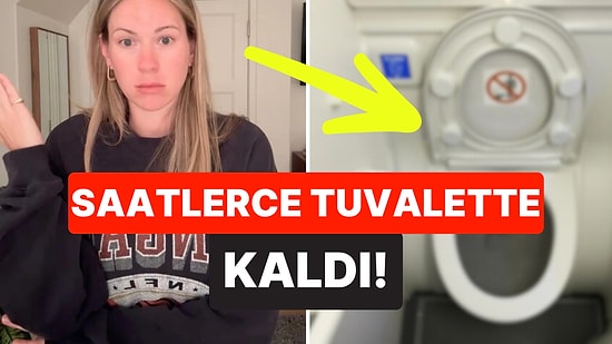 Uçakta Tuvaletini Yapmak İstedi, Uçuşlar İptal Oldu: "Beni Biyolojik Tehlike İlan Ettiler"