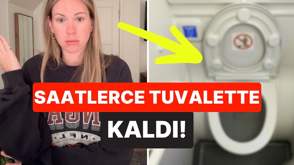 Uçakta Tuvaletini Yapmak İstedi, Uçuşlar İptal Oldu: "Beni Biyolojik Tehlike İlan Ettiler"