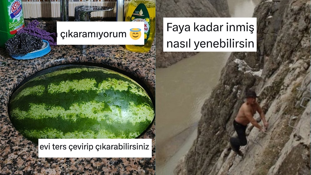 Lavaboya Sıkışan Karpuzdan Şener Hoca'nın İkonik Pozuna Son 24 Saatin Viral Tweetleri