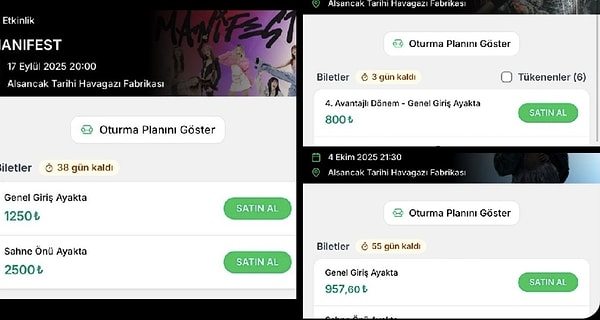 Ancak bu kez gündemleri müzikleri değil, İzmir konser bilet fiyatları oldu.