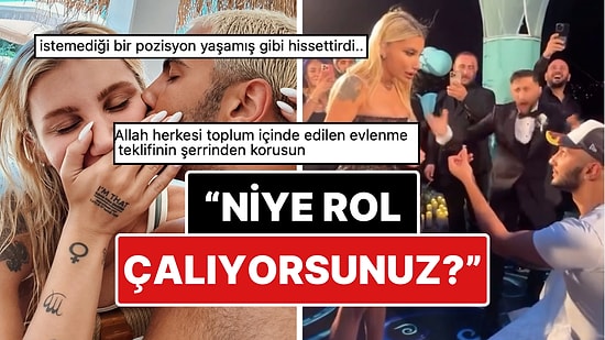 İrem Derici'ye Eda Sakız ve Burak Bulut'un Düğününde Evlenme Teklifinde Bulunan Melih Kunukçu Tepki Çekti!