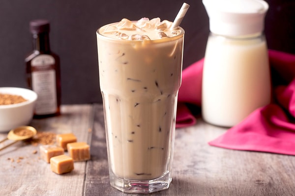 Iced Vanilla Latte!