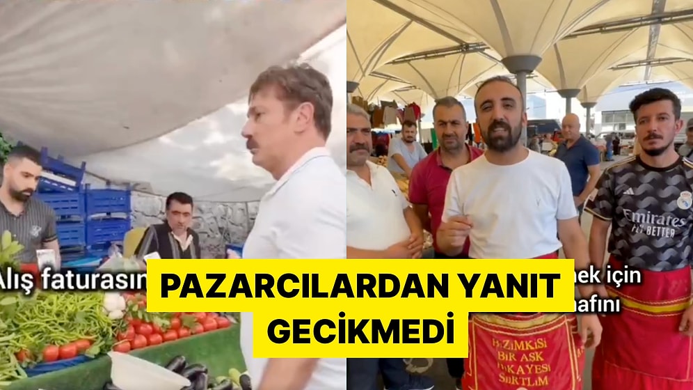 Pazarcıyı Azarlayan Belediye Başkanına Pazar Esnafından Videolu Yanıt Geldi