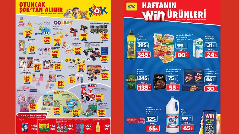 16 Ağustos 2025 ŞOK Aktüel Ürünler Kataloğu