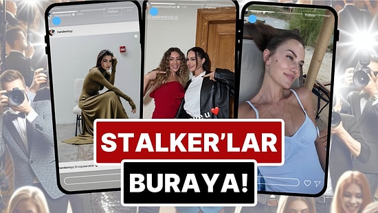 Telefonu Ağzıyla Tutan İrem Derici'den Şevval Şahin'in Fiziğine 14 Ağustos'ta Ünlülerin Instagram Hikayeleri