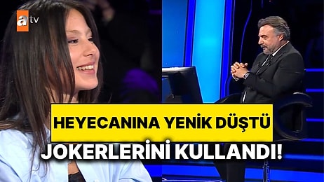 Milyoner’e Katılan Genç Kadın Heyecanına Yenik Düşünce “Yunanistan” Sorusunda Jokerlerini Kullandı