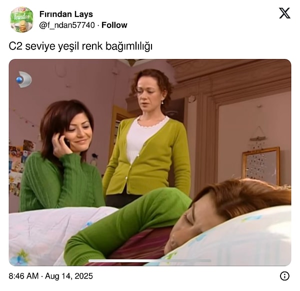 Yeşilin 50 tonu...