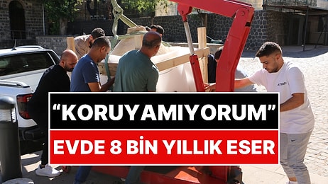 Eşi Ölünce "Koruyamıyorum" Diyerek İhbar Etti: Evinden 8 Bin Yıllık Tarihi Eser Çıktı!