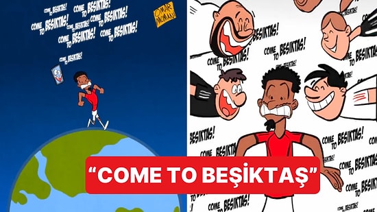 Dünyaca Ünlü Karikatürist Omar Momani, Beşiktaş Taraftarının Jadon Sancho Çılgınlığını Çizdi