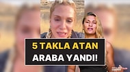 Survivor Almeda Baylan Trafik Kazası Geçirdi:  Uçuruma Yuvarlanan Arabayı Gösteren Almeda Yardım İstedi!