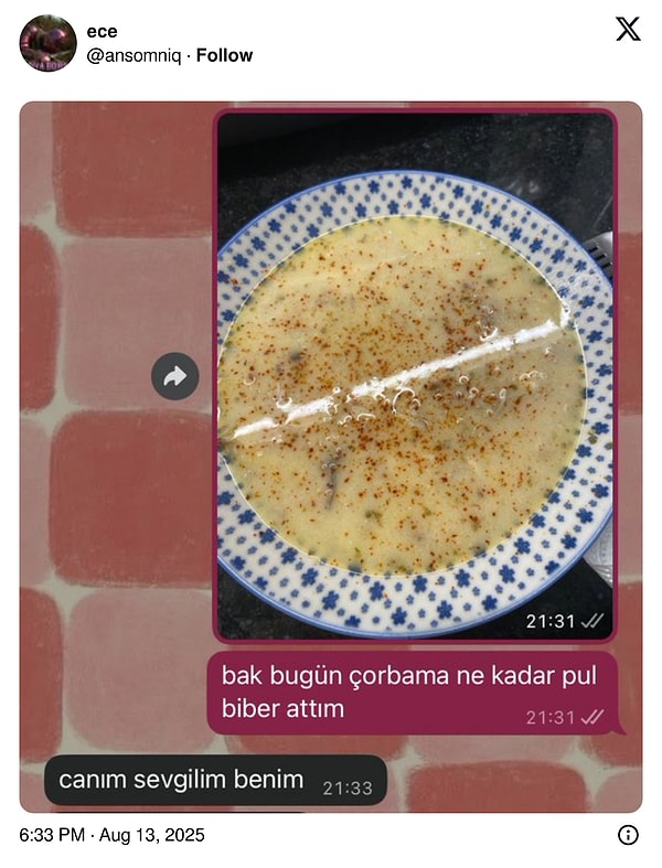 Sevince böyle oluyor demek...