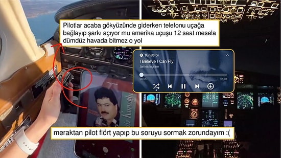 Pilotların Müzik Listesi Merak Konusu Oldu: 12 Saat Gökyüzünde Ne Dinlenir?