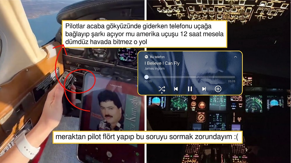 Pilotların Müzik Listesi Merak Konusu Oldu: 12 Saat Gökyüzünde Ne Dinlenir?