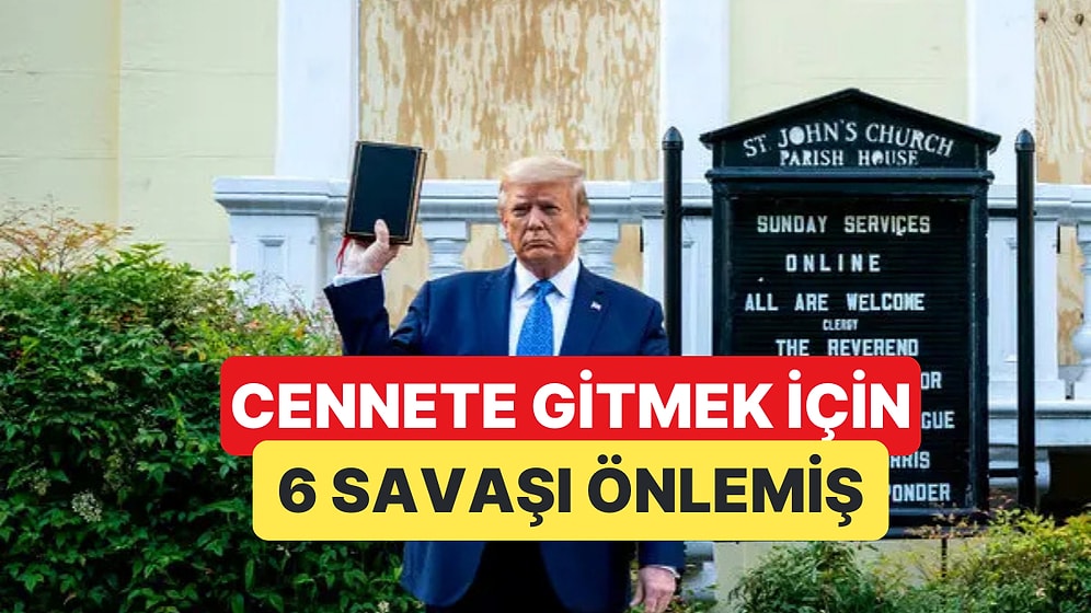 ABD Başkanı Donald Trump Cennete Gitmek İçin 6 Savaşı Durdurduğunu İddia Etti