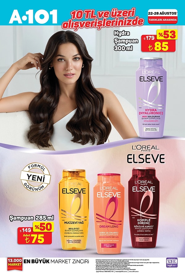 10 TL ve üzeri alışverişlerinizde
