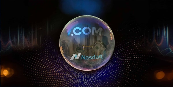 7. Dot-com balonu internet sitelerinin değerini gökyüzüne taşıyıp sonra patlattı.