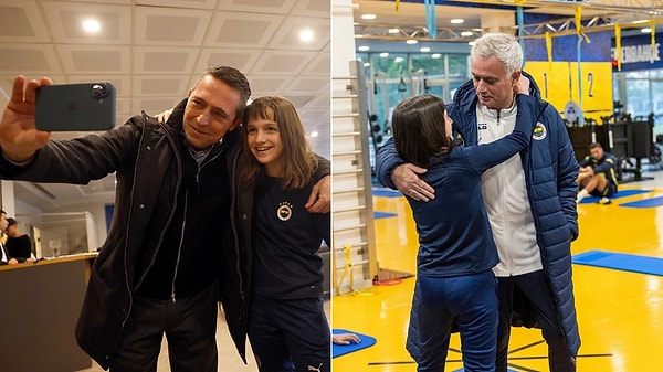 Aziz Yıldırım'ın ardından kızı Yaz da hem tesislerde hem de stadyumda Fenerbahçe'yi yalnız bırakmıyor.