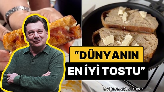 Vedat Milor "Dünyanın En İyi Tostunun" Tarifini Tüm Detaylarıyla Verdi