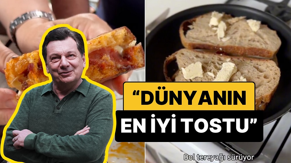 Vedat Milor "Dünyanın En İyi Tostunun" Tarifini Tüm Detaylarıyla Verdi