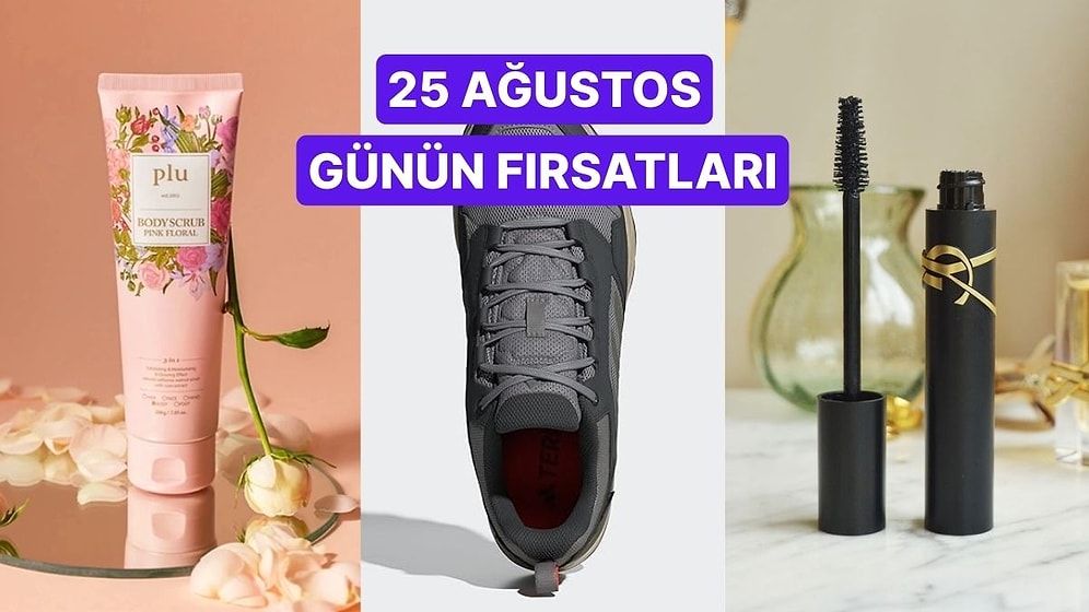 Bugün İndirimde Neler Var? Yves Saint Laurent Maskaradan Adidas Ayakkabılara 25 Ağustos 2025 Günün Fırsatları