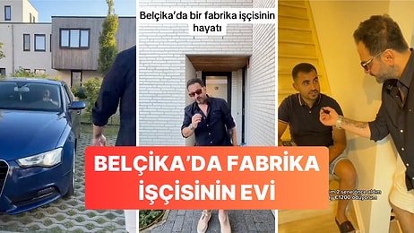 Belçika'da Yaşayan Türk Bir Fabrika İşçisinin Evi Paylaşıldı