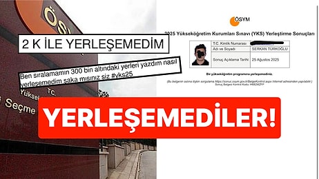 Sıralamalarına Rağmen Hiçbir Yere Yerleşemeyen YKS Öğrencileri İsyan Etti