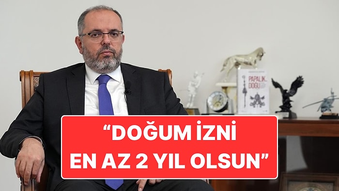 Erhan Afyoncu’dan Düşen Doğum Oranları İçin Teşvik Önerisi: "Doğum İzni En Az 2 Yıla Yükselsin"