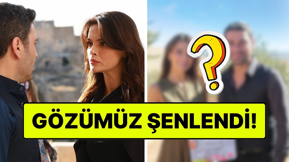 Uzak Şehir'in İkinci Sezon Çekimlerinden Sinem Ünsal ve Ozan Akbaba'dan İlk Kare Geldi