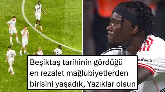 Beşiktaş Dağıldı! Beşiktaş, İsviçre Takımı Lausanne'ye Yenildi, Konferans Ligi'ne Kalamadan Avrupa'dan Elendi