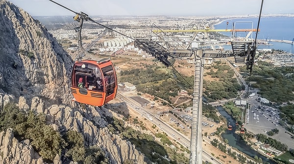 2. Tünektepe Cable Car: Viewing Antalya from a Bird's Eye View