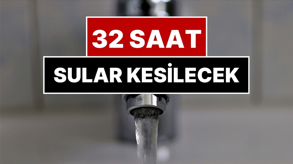 İzmir’de 32 Saatlik Su Kesintisinden Etkilenecek İlçeler