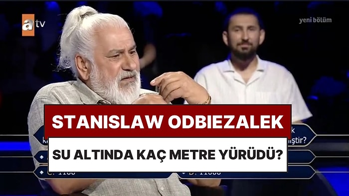 Haziran 2025'te Stanislaw Odbiezalek Su Altında Bir Nefeste Yaklaşık Kaç Metre Yürüyerek Rekor Kırmıştır?