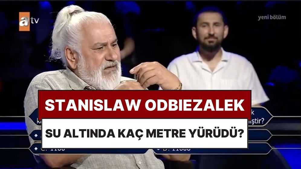 Haziran 2025'te Stanislaw Odbiezalek Su Altında Bir Nefeste Yaklaşık Kaç Metre Yürüyerek Rekor Kırmıştır?