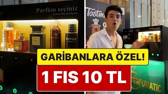Yenikapı’daki Parfümmatik Gündem Oldu: Dünyaca Ünlü Parfümlerin 1 Fısı 10 TL