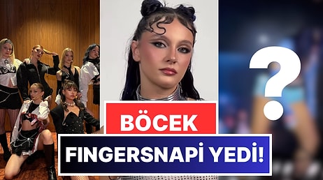 Böcek, Fingersnapi Yedi! Manifest Konserinde Üyeleri Rahat Bırakmayan Böcek, Zeynep Oktay'dan Dersini Aldı!