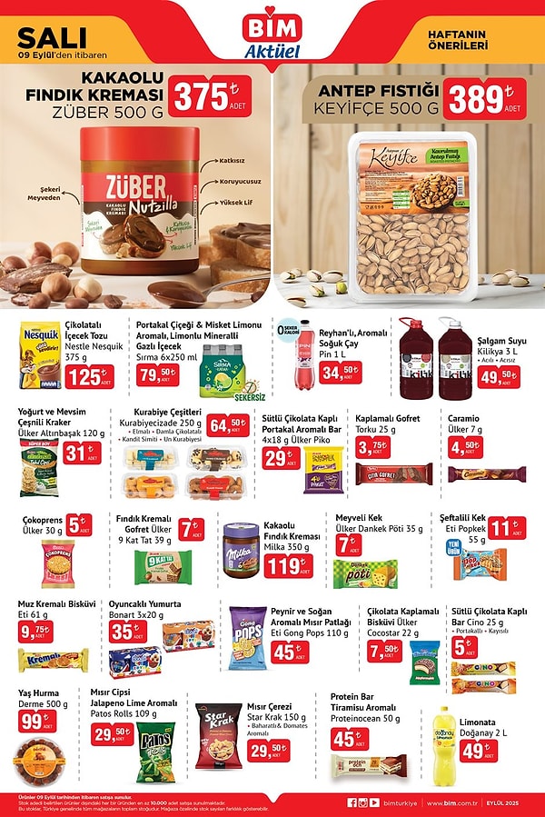 Züber Kakaolu Fındık Kreması 500 gr 375 TL