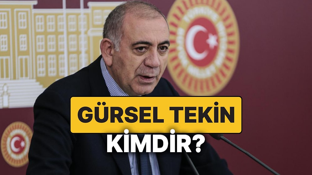 Gürsel Tekin Kimdir, Kaç Yaşında? CHP İstanbul İl Başkanlığı'na Kayyum Olarak Atanan Gürsel Tekin Nereli?