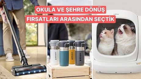 Amazon Okula ve Şehre Dönüş'ün En İyi 100 Fırsatı Arasından Sizin İçin Seçtik