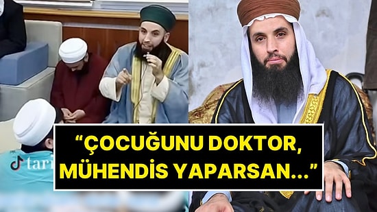 Hurafe Reis'ten Skandal Sözler: “Çocuğunu Doktor, Mühendis Yaparsan Seni Huzurevine Koyar”
