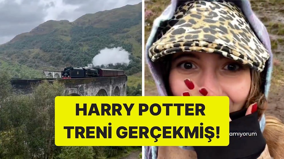 İskoçya'da Harry Potter'ın Ünlü Trenini Gören Türk, O Anları Paylaştı!