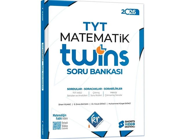 2. KR Akademi TYT Twins Matematik Soru Bankası
