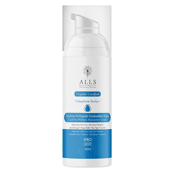 Alls Biocosmetics Organik CicaVera Prebiyotik Nemlendirici Krem 50 ml