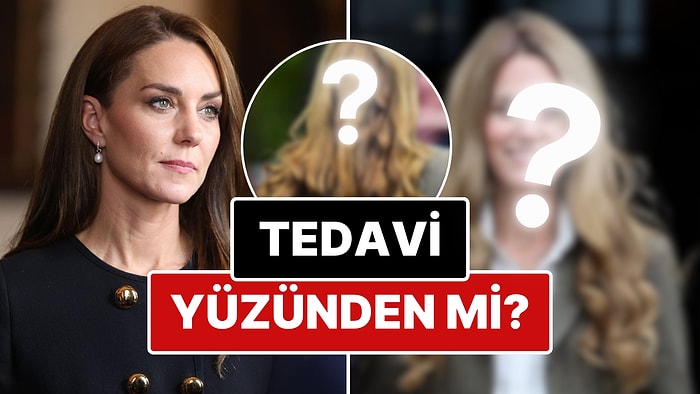 Kanser Teşhisi Konulmasının Ardından Ortadan Kaybolan Kate Middleton'ın Yeni Saçları Peruk İddialarını Doğurdu