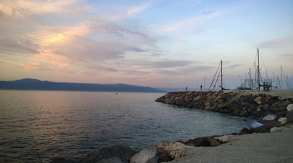 6. Mudanya Coast – The Sun's Farewell Over the Sea