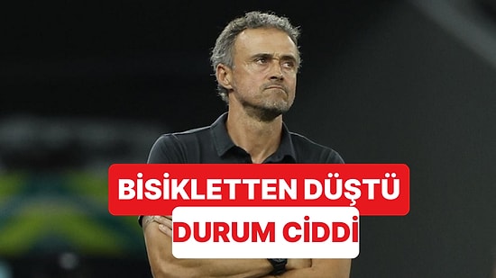 PSG, Teknik Direktör Luis Enrique'nin Bisikletten Düşerek Yaralandığını Açıkladı
